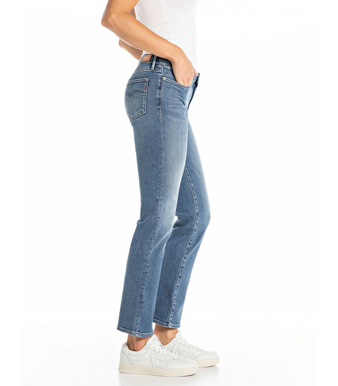 ストレートZOLIEブルーパワーストレッチデニム 詳細画像 ブルー 3